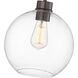 Basin 1 Light 10 inch Powder Coated Bronze Outdoor Hanging Pendant